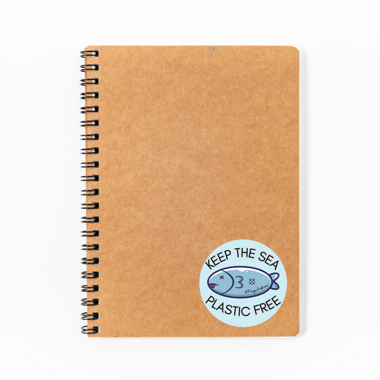 KEEP THE SEA PLASTIC FREE - Sticker