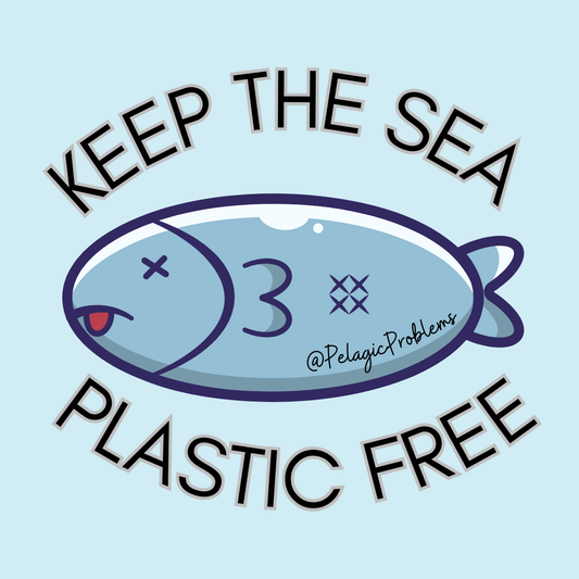 KEEP THE SEA PLASTIC FREE - Sticker